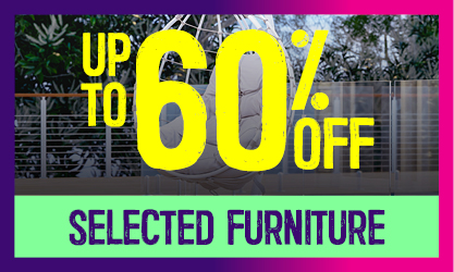 Up To 60% Off Selected Furniture